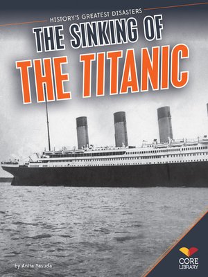 cover image of Sinking of the Titanic